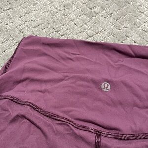 Lululemon purple ombré leggings